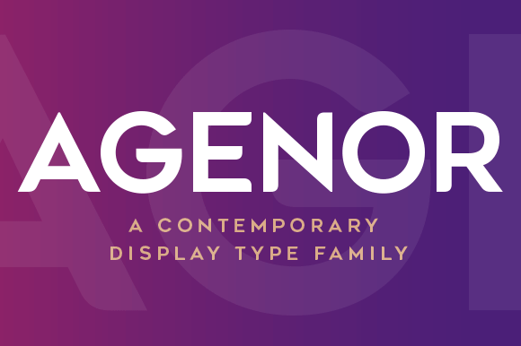Agenor: The Ultimate Display Typeface for Editorial Design