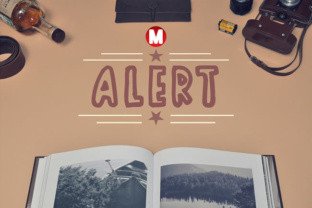 Alert Typeface: Bold Display Fonts for Branding