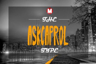 Ascaprol Typeface for Handmade Brands