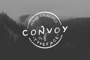 Convoy: A Premium Display Font for Modern Branding