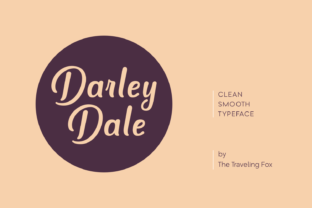 Darley Dale: A Bold Script for Modern Branding