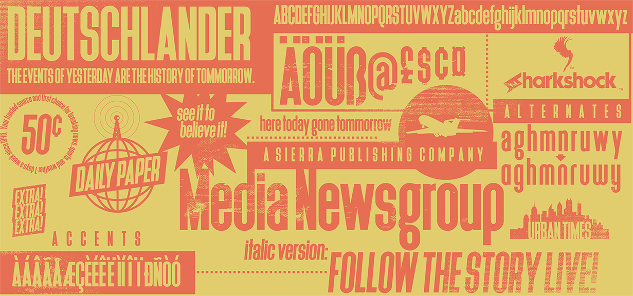 Deutschlander Font Review for Compact Design