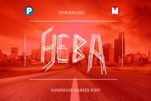 Heba Typeface: A Fresh Modern Display Font