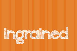 Ingrained Display Font for Bold Marketing