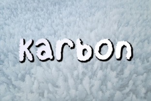 Karbon: A Distinctive Display Font for Modern Editors