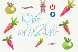 King Amazing Typeface for Playful Brand Design