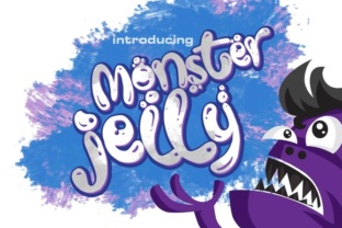Monster Jelly: A Handmade Display Font for Bold Campaigns