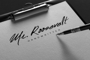 Mr. Roosevelt: A Premium Script Font for Web Design