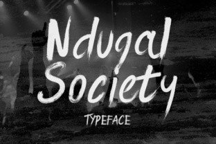 Ndugal Society: A Distinctive Display Typeface