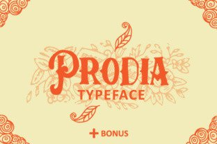 Prodia Typeface for Victorian Campaigns