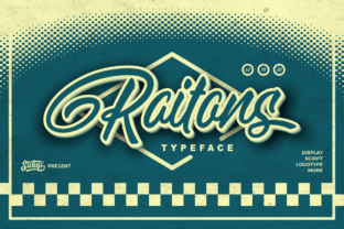 Raitons: A Versatile Display Script for Modern and Vintage Design