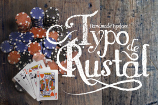 Rustal Typo: A Vintage Display Font for Editors