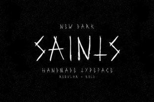 Saints Font: Elevate Your Brand with Bold Display Typography