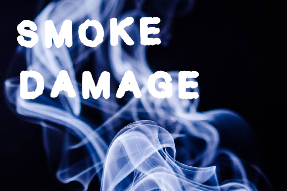 Smoke Damage: A Cool Wavy Handwritten Display Font