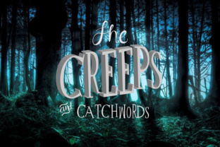 The Creeps Display Typeface for Horror Branding