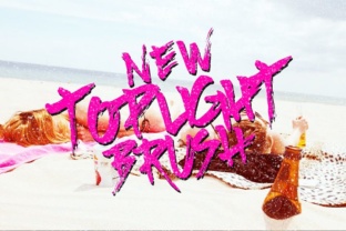 Top Light Brush Typeface for Bold Branding